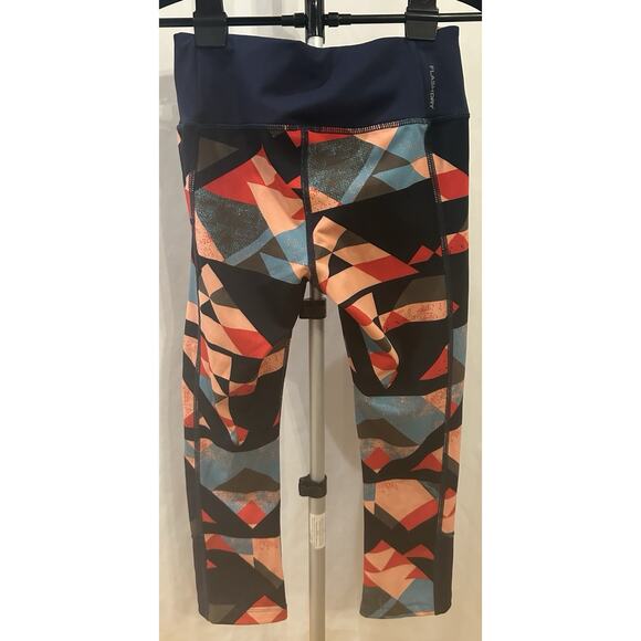 The North Face Geometric Cropped Leggings Women's size S - Picture 2 of 5